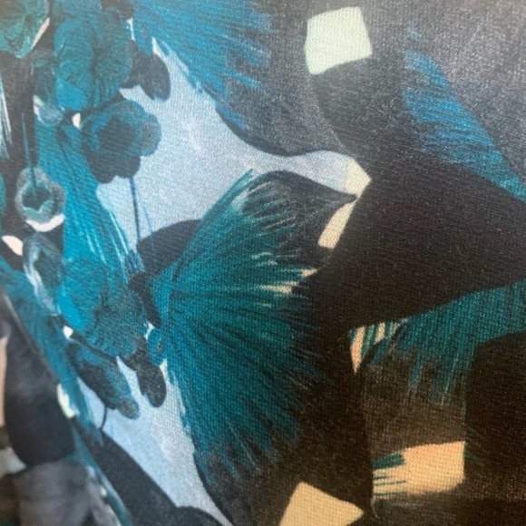 Erdem Blue Domitilla Fit and Flare Dress Size 12 - Picture 11 of 15